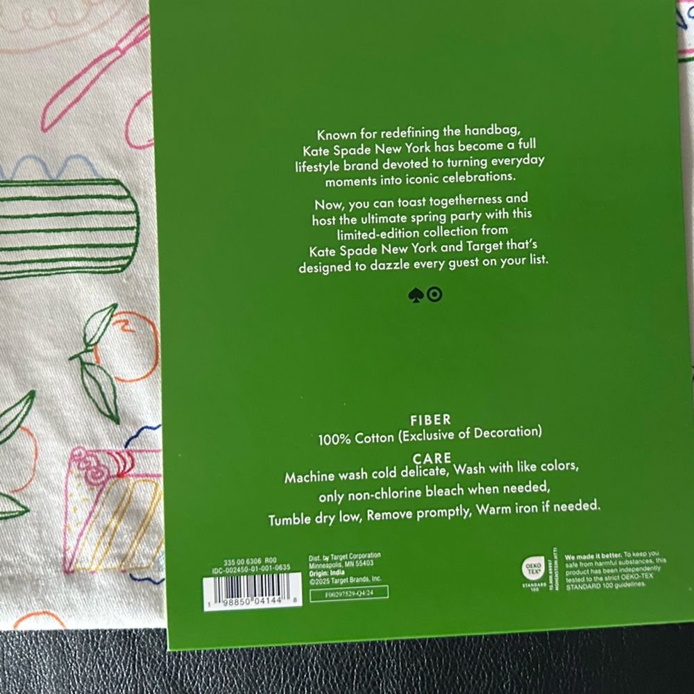 Kate Spade x Target Embroidered Table Runner - Picture 12 of 15